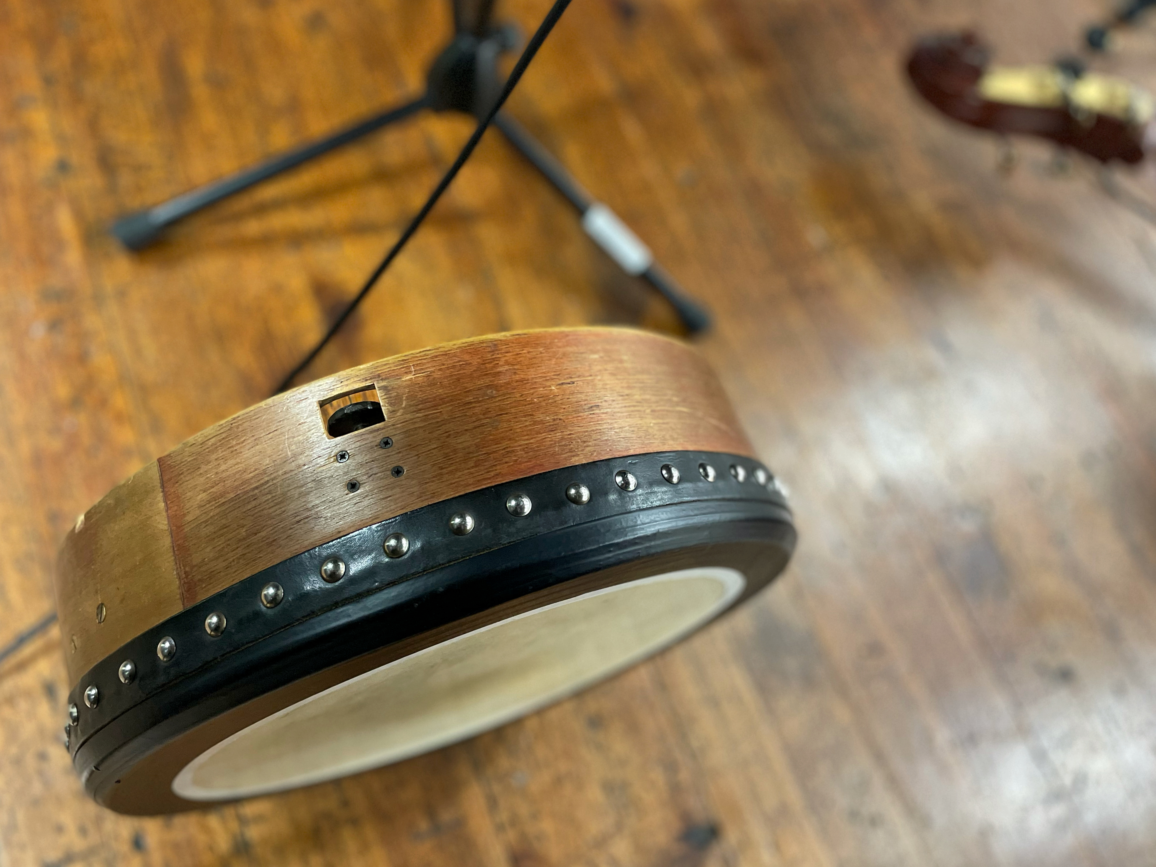 bodhran drum.